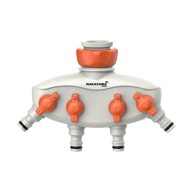 NAKAYAMA Razdjelnik GH9055, četverostruki, 1/2", 4 izlaza